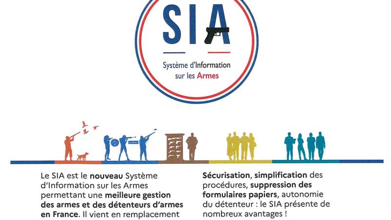 Création de compte dans le Système d'information sur les Armes (SIA)