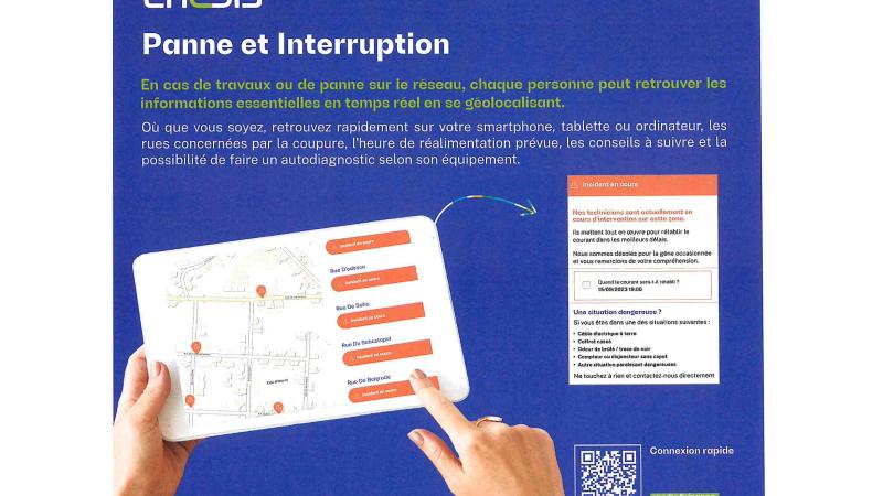 Mode opératoire en cas de panne et d'interruption - ENEDIS