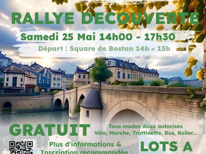 Rallye découverte en mode doux : samedi 25 mai 2024